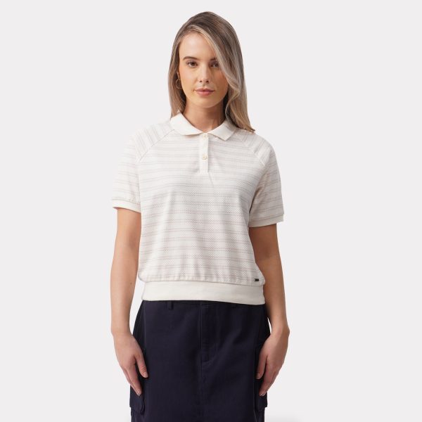 Popcorn Knit Polo